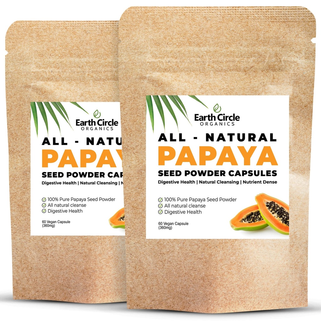Papaya Seed Powder Capsules 
