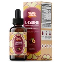 L-Lysine Supplement Liquid Drops | L-Lysine 1000mg Tincture med vitamin A, C och B12 för vuxna och barn | Immune Support, Skin & Lips Health, Collagen Synthesis | Non-GMO, Vegan, 2 Fl Oz (60 ML)