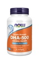 DHA-500, 90 Softgels by Now Foods (paketti 2)