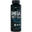 Lean CORE Omega MCT + CLA - Stimulant Free Health Formula, Lean Muscle & Toned Physique, Omega 3-6-9 Rasvahapot - Pellavaöljy-kookosöljy- Keto Friendly 30 päivän tarjonta (90 Softgels)