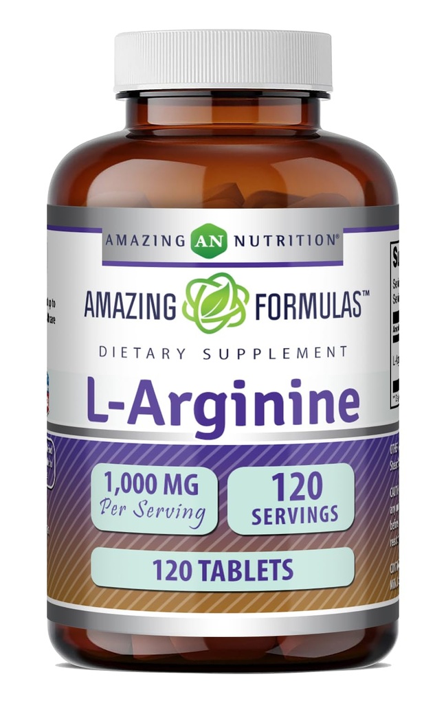 Amazing Formula L-arginiini Supplement ... 1000 Mg per Serving...