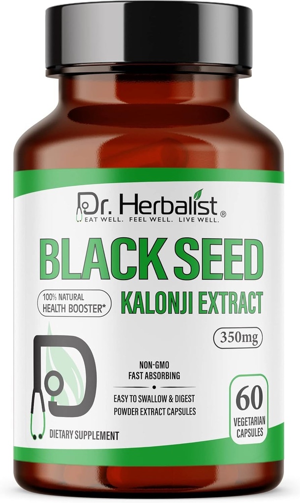 Dr. HERBALIST Musta siemenuute 350 mg 