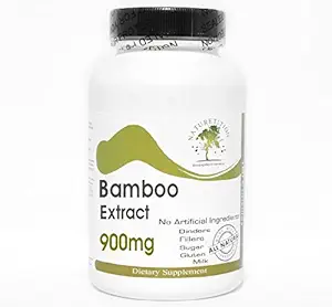 Bamboo Extract 900mg ~ 90 kapselia - Ei lisäaineita ~ Luontolisät