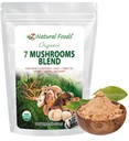 Z Natural Foods Organic 7 Sacred Mushrooms Blend - Mushroom Powder for Immune Health - Lion...