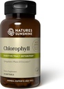 Naturens Sunshine Chlorophyll, 60 Softgel Capsules: Support Digestion, Immunity & Detoxification med interna Deodorant fördelar. Lätt att svälja kapslar främjar övergripande välbefinnande och energi