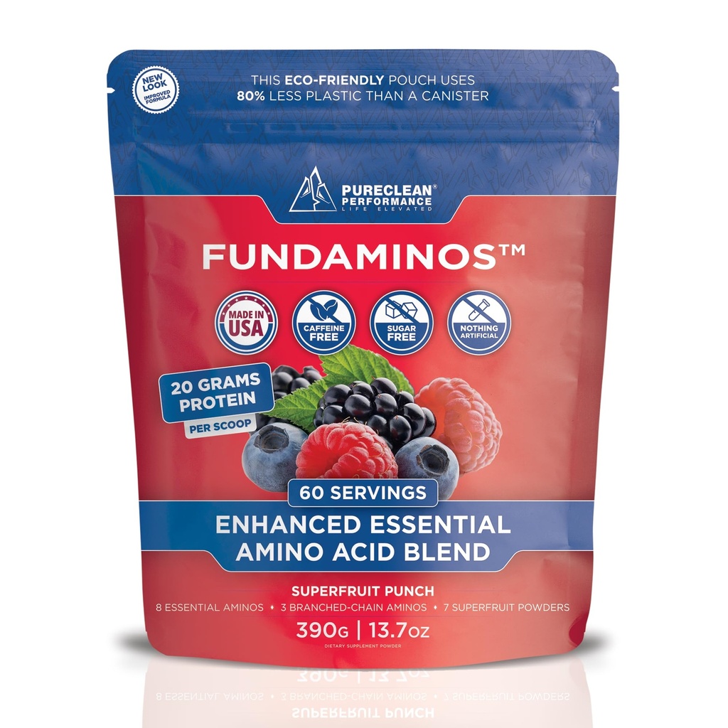 FundAminos EAA + BCAA Amino Acid Powder ... Orgaaninen, vegaaninen, kasvipohjainen... Täydellinen olennainen Aminos arjen ravitsemus ... Optimoitu proteiinin käyttö...