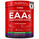 Oh!mino Essential Amino Acids Supplement. Berry Blast, kofeiiniton jauhe. Kaikki 9 EAA, BCAAs ja Täydellinen Amino harjoituksia, Amino energia, ja rakentaa lihasten, ja palata nopeammin.