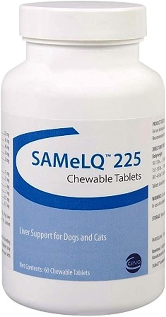 S-Adenosyl-225 [SAM] för hundar och katter, 60 tabletter