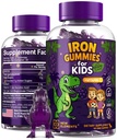 Iron Dinosaurus Gummies lapsille C-vitamiinia ...