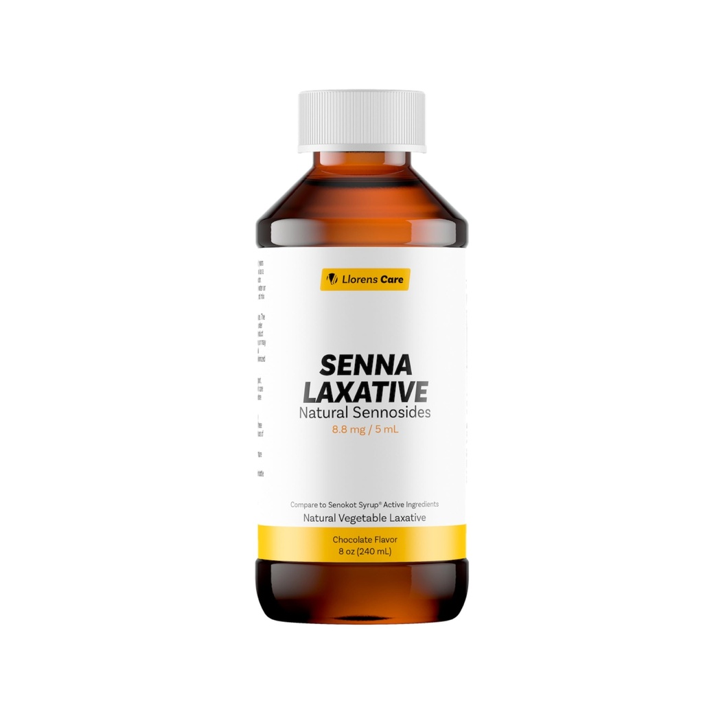 Senna Liquid Sennosides Senna Laxative by Llorens Care 8.8 mg. 5 ml. Se on tehty Natural Sennosidesista. Nestemäinen laksatiivinen alleviaatti Ummetus ja helpotus. Senna Sirup