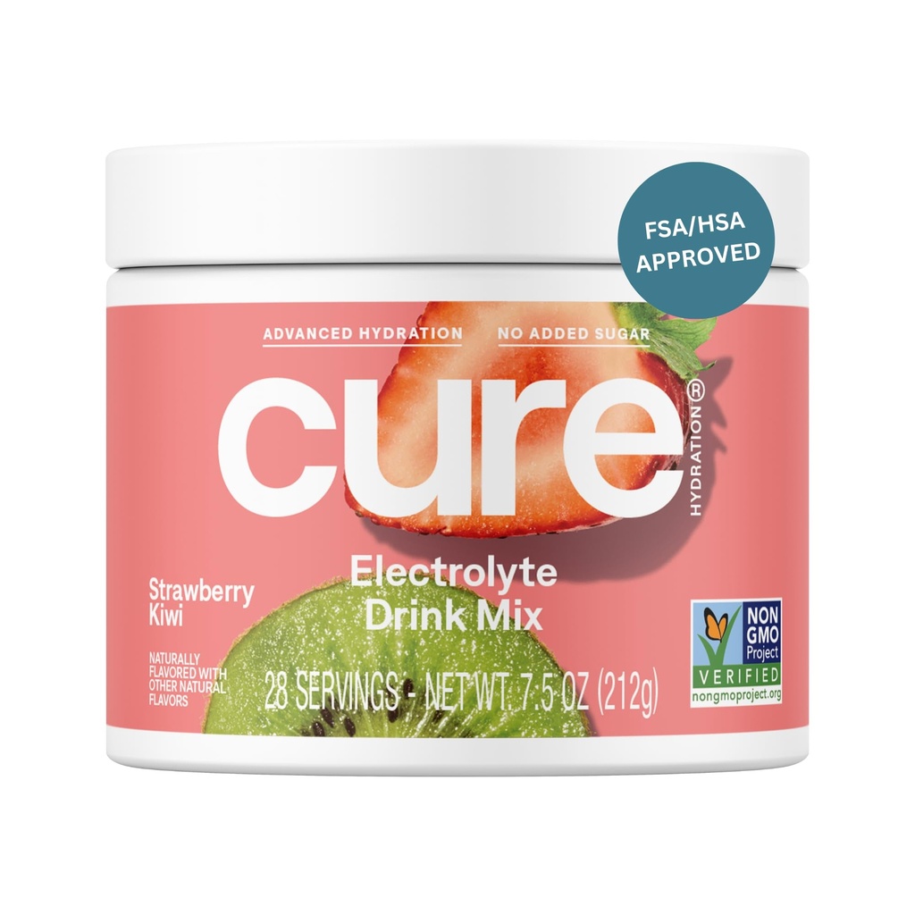 Cure Hydration ... Kasvipohjainen Elektrolyyttijuoma Mix... Ei lisättyä sokeria FSA-HSA...