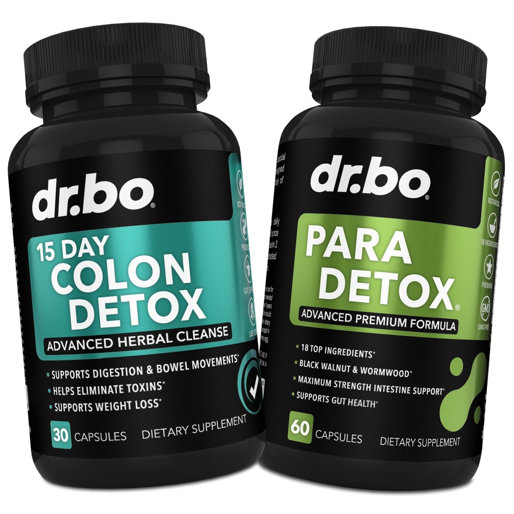 Colon Cleanser Detox & Suolen täydentää - 15 päivän Colon Cleanse pillereitä Probiootti, Wormwood, Black Walnut, Psyllium, Aloe Movement Lisäravinteet Vatsan turvotus Gut tuki