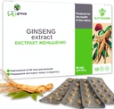 QG ryhmä Ginseng uute & lakritsi juuriuute kanssa C-vitamiini (80 tablettia - 210 mg Each) Ruokavalion täydentää miesten ja naisten