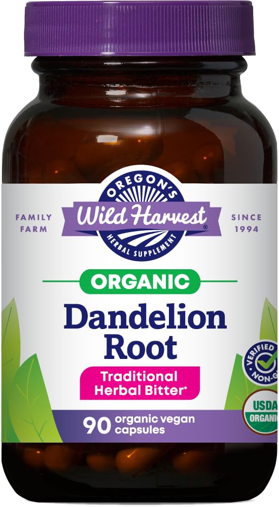 Oregon's Wild Harvest Voikukka Root Organic Supplement 