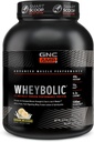 GNC AMP Wheybolic Kliinisesti todistettu proteiinijauhe, 40g Whey Protein, BCAA, Leusine, Lisää lihasvoimaa, Lihas Building, 3rd Party Testattu, Gluteeniton, banaani Milkshake, 25 tarjoilua