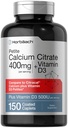 Horbäach Kalsiumsitraatti D3-vitamiinilla 150 Petite päällystetty Caplets 
