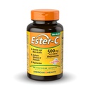 American Health Ester-C 500 mg ja Citrus Bioflavonoids - 120 kasvissyöjä kapselit - 24 tunnin immuuni tuki - ei-GMO, Vegan, Gluteenittomat - 60 tarjoilua