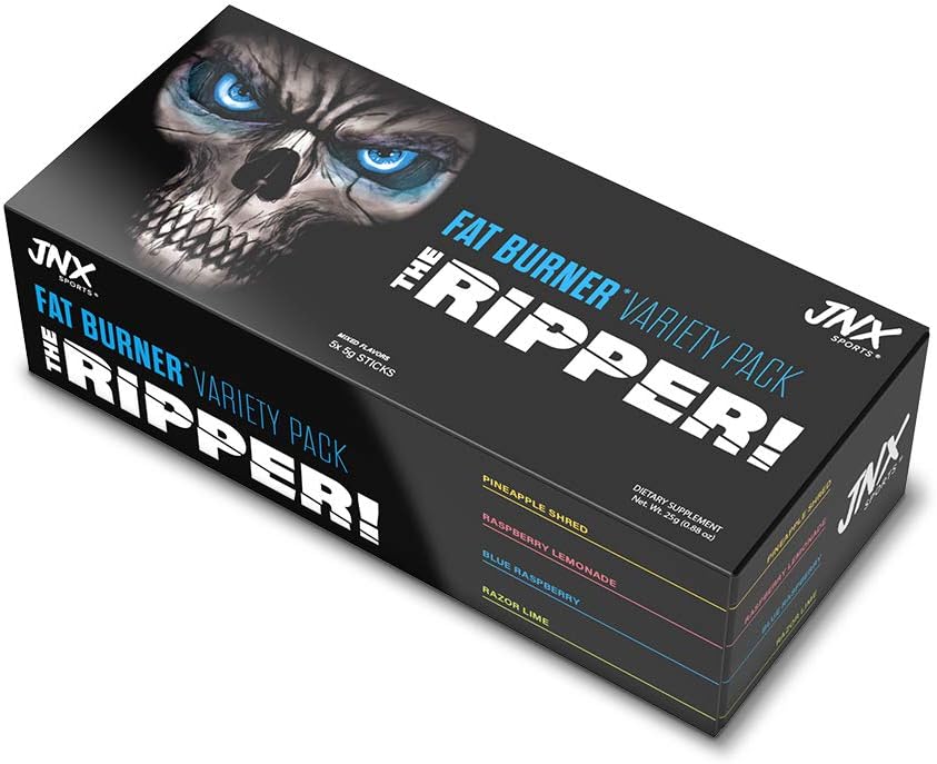 JNX SPORTS Viiltäjä! Rasvanpolttaja - Näyte Variety Pack 5 x 8g Sticks 