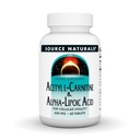 Source Naturals Acetyl L-karnitiini & Alfa-lipoiinihappo, Cellular Vitality*, 650mg - 60 tablettia