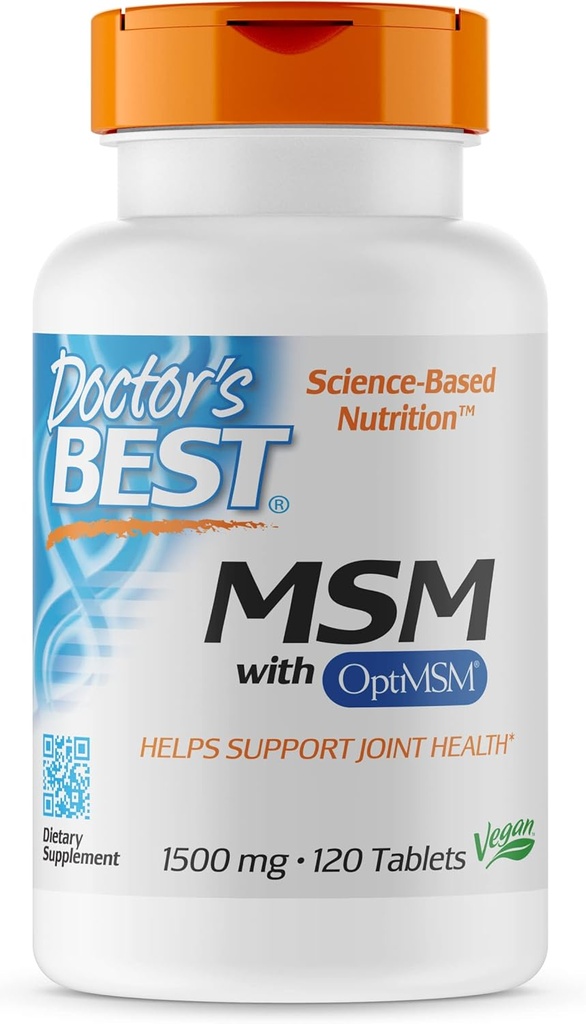 Lääkärin BEST MSM, 1500 mg, 120 tablettia