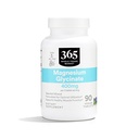 365 av Whole Foods Market, Magnesium Glycinate tabletter, 400 MG, 90 greve