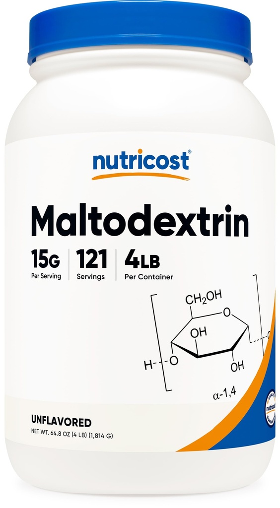 Nutricost Maltodekstriinijauhe 4LBS - Gluteeniton, muu kuin GMO