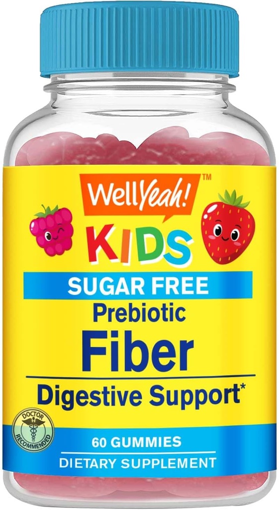 WellYeah Sugar Free Fiber Gummies lapsille (4g)