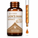 Lions Mane Liquid - Lion's Mane Tincture for Memory, Focus & Clarity - Lions Mane Supplement - Lions Mane - Lion Mane Mushroom Supplement - Nootropics Brain Support Supplement - (1 Pack)