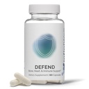 InfiniWell Defend Bone & Immune Support Supplement - Vitamin A, D3 & K2 Supplement - Bioavailable Ingredients in Active Nutrient Forms - Aid Bone Strength, Heart Health & More (60 kapslar)