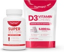 Humann SuperBeets Juurikehikkokapselit ja D3-purukumi