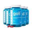 Goli Ashwagandha & D-vitamiini Gummy - 300 Count - Mixed Berry, KSM-66, Vegaani, kasvipohjaiset, ei-muuntogeeniset, gluteeniton & liivate vapaa rentoutua. Palauta. Purkaminen, 5 kpl pakkaus