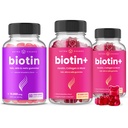 NutraChamps Complete Biotin Bundle hiuksille, iholle ja kynsille. Biotiini ja biotiini+