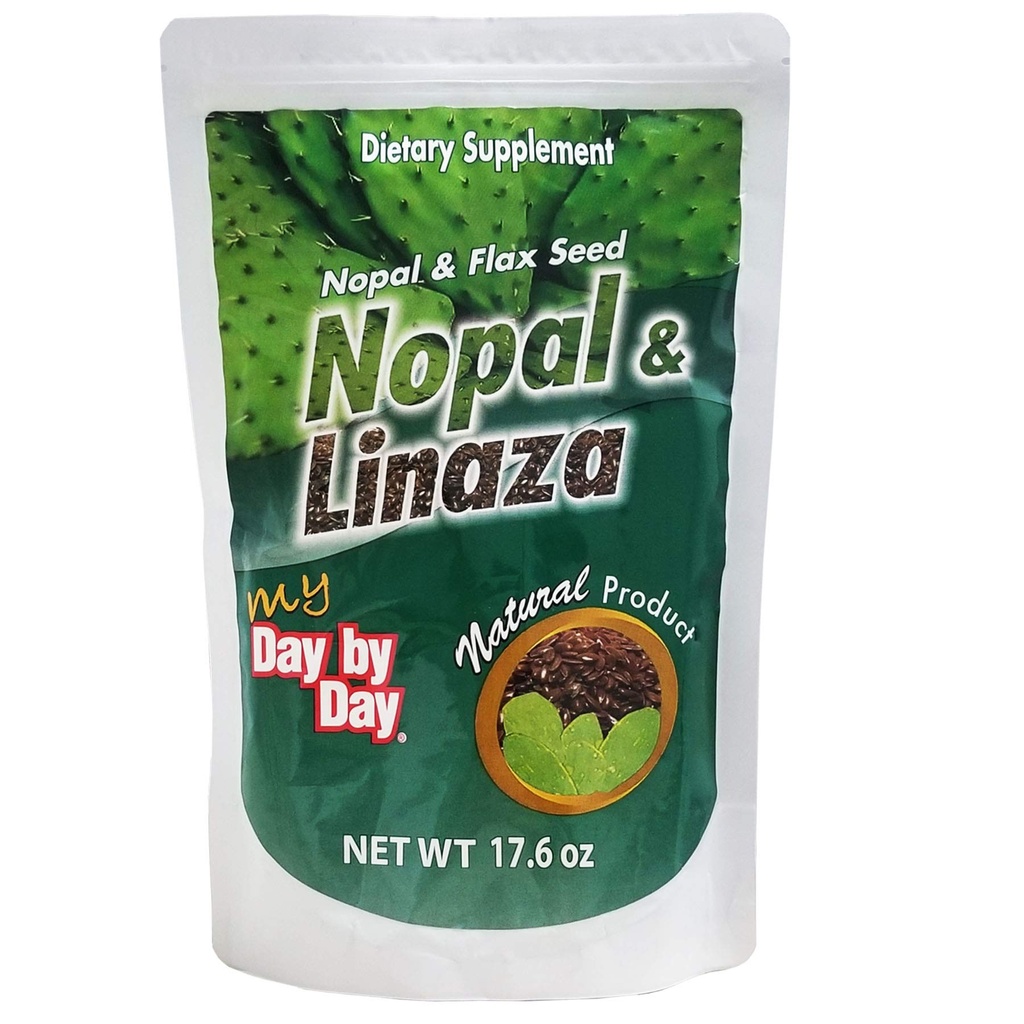 Min dag efter dag, Nopal och Flax Seed, Natural Fiber, 17,6 Oz, Bag
