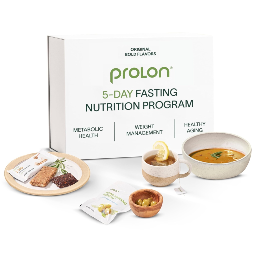 Prolon 5-Day Fasting Kit Nopea ruoan kanssa ... Tukee solujen nuorentamista ja tervettä ikääntymistä...
