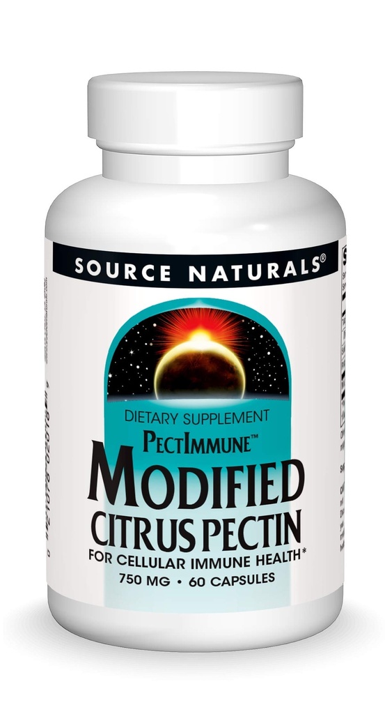 Source Naturals PectImmune, Modified Citrus Pectin, Cellular Immune Health*, 750 mg - 60 kapselia