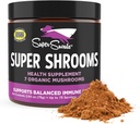 Super Snouts Super Shrooms Sieni Immuuni tuki täydentää koirille ja kissat, 2.64 oz - Made in USA Organic non-GMO, Immuno Health for Strong Immunomy Immunity, 7 Sienten Blend Powder
