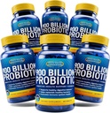 Nutrition Essentials Probiootti Ravintolisä + Probiootit naisille ja miehille laktaasi Enzyme + Nootrooppinen aivojen tuki täydentää