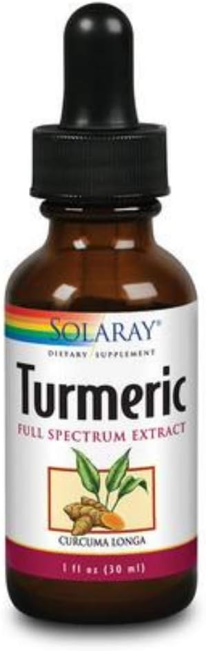 SOLARAY Taattu Potency Turmeerinen juuriuute, Drops (Btl-Glass)