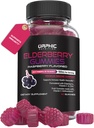 ORPHIC NUTRITION Elderberry Gummies med vitamin C och Zink - 60 greve - Immun Support Supplement för män, kvinnor och barn * - Elderberry Vitaminer Gjord med vitamin C - 100MG av Elderberry