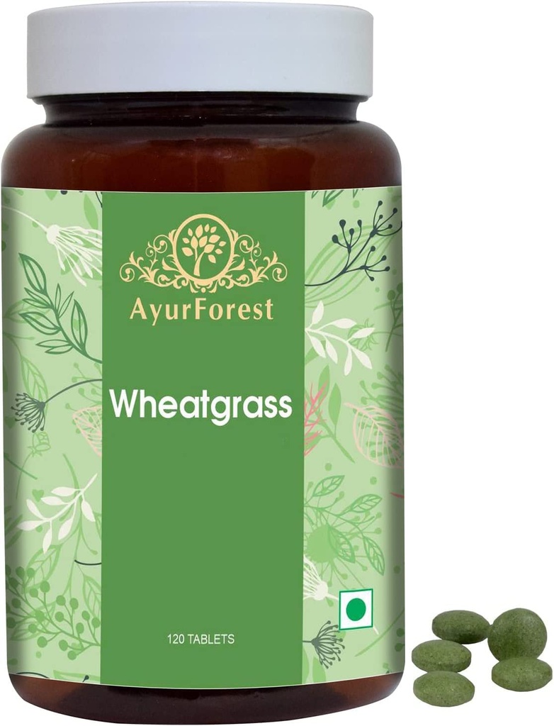 Vehnäruohotabletit Kasviperäisiä lisäravinteita 120 Count 500 mg