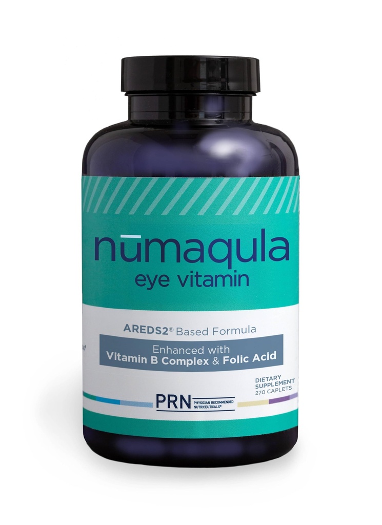 PRN nūmaqula Eye Vitamins - 270 kapslar, 90-dagars leverans - AREDS2-baserade ögonvitaminer med lutein, Zeaxanthin, vitamin B Complex & Vitamin E för Advanced Macular Support