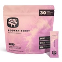 SALTT Elektrolyytit Powder Makujuoma Mix - Booyah Berry - 30 Hydraation Packets - Magnesium, Kalium, Natrium, Trace Minerals - Zero Sugar & Gluteeniton - Matkustaa Essentials
