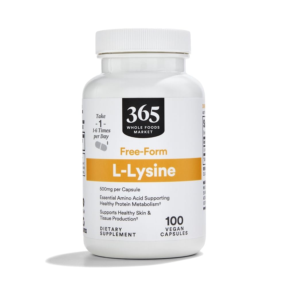365 by Whole Foods Market, L-Lysine 500mg, 100