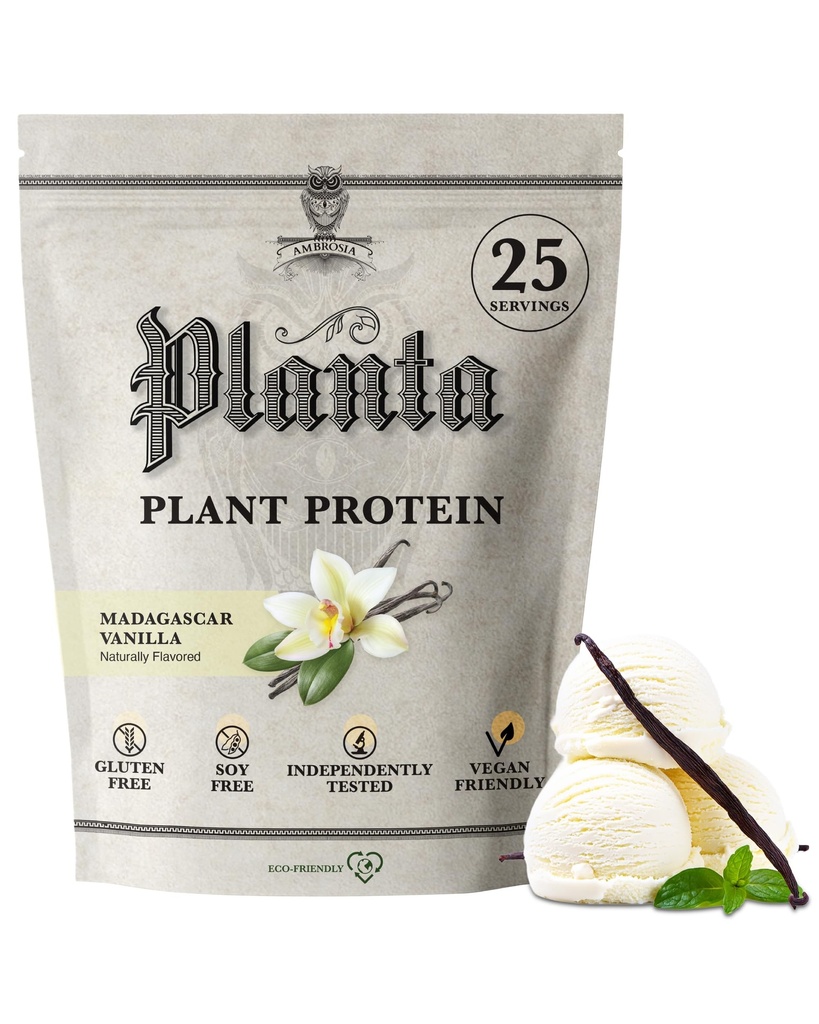 Ambrosia Planta - Premium Plant-Based Protein Vegan & Keto Friendly 