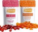 Fiksu elämän C-vitamiini ja B12-vitamiini B12 1500 mcg vitamiini Gummy Supplement Lisätä aineenvaihduntaa ja energiaa Boost immuunijärjestelmän C-vitamiini 60 Gummies B12-vitamiini täydentää 60 Gummie