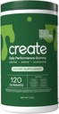 Create Daily Performance Gummy - Creatine Monohydraatti Gummies for Men & Women - Boost Energy, Immuniteetti & Strength, Vegan, Gluteeniton, 4g Creatine+5g Kuitu per Serving (120 ct Gummies, 30 Servings)