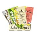 SMART Pressed Juice 1-Day Organic Juice Cleanse Terve Detox-ohjelma Vegan Vanilla Protein, Green Juice, Beets Juice & Ananas Chia Cleanse