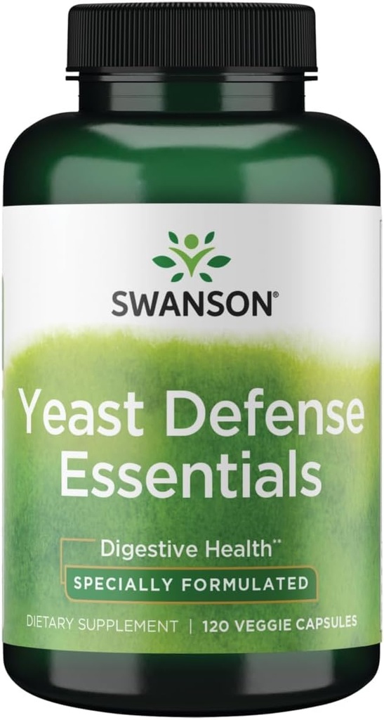 Swanson Hiiva puolustus Essentials 200 miljoonaa Cfu 120 Veg kapselit