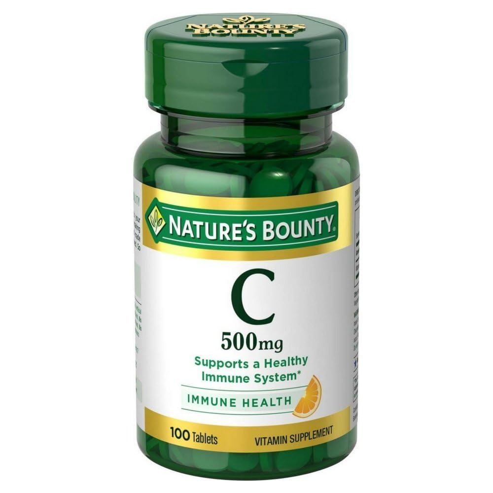 Luonnon Bounty C-vitamiini 500 mg tabletit 100 ea (pakkaus 6)
