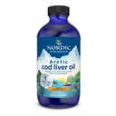 Nordic Naturals Arctic Cod Liver Oil, Orange - 8 oz - 1060 mg Total Omega-3s with EPA & DHA - Heart & Brain Health, Healthy Immuniteetti, yleinen hyvinvointi - ei-GMO - 48 Servings